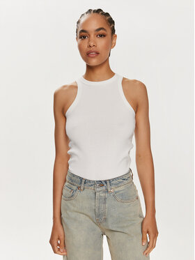 HUGO Hugo Top Styl The Plain 50515651 Biały Slim Fit