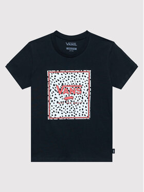 Vans Vans T-Shirt Dalmation Border VN0A7RUO Μαύρο Regular Fit