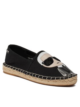 KARL LAGERFELD KARL LAGERFELD Espadrilky KL80111 Čierna