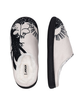 Moomin Moomin Παντόφλες Σπιτιού AW24-233MMN Μπεζ