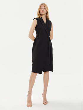Imperial Imperial Kokteilinė suknelė ADOFHJZ Juoda Slim Fit