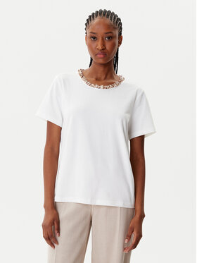 Morgan Morgan Bluse 252-DANY Weiß Regular Fit
