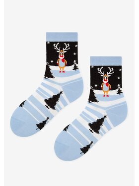 Poupée Marilyn Poupée Marilyn Skarpety damskie SANTA RUDOLPH Niebieski