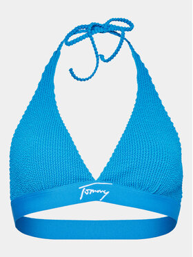 Tommy Jeans Gornji Del Bikini UW0UW04489 Modra