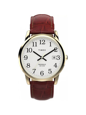 Timex Timex Zegarek TW2W95500 Brązowy