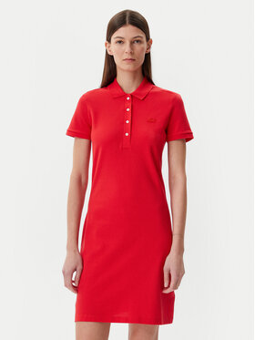 Lacoste Lacoste Igapäevane kleit EF5473 Roosa Slim Fit
