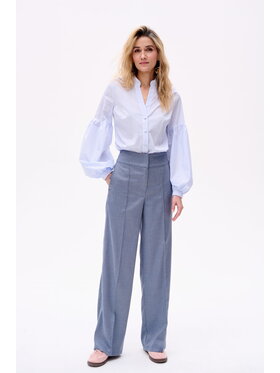 blue shadow blue shadow Spodnie damskie Luna 2 Niebieski Regular Fit