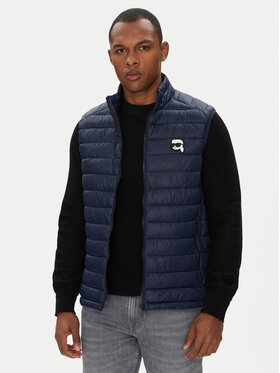 KARL LAGERFELD KARL LAGERFELD Vest 505711 553590 Tumesinine Regular Fit