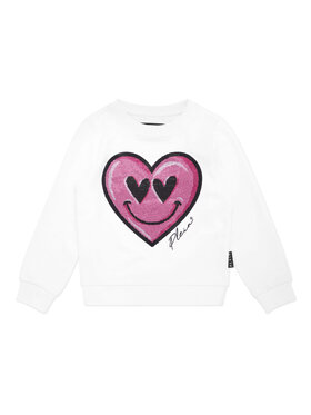 PHILIPP PLEIN PHILIPP PLEIN Bluza 28169 Biały Regular Fit