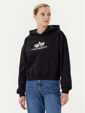 Alpha Industries Alpha Industries Μπλούζα Basic 258040 Μαύρο Regular Fit