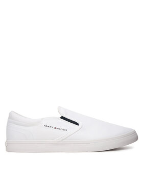 Tommy Hilfiger Tommy Hilfiger Teniși Vulc Core FM0FM05689 Alb