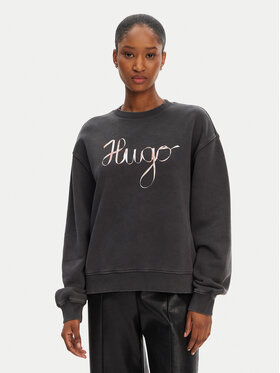 HUGO HUGO Bluza Deroxina_4 50545198 Szary Oversize