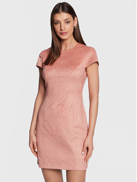 Guess Guess Kleid für den Alltag W3RK27 WE0L0 Rosa Regular Fit