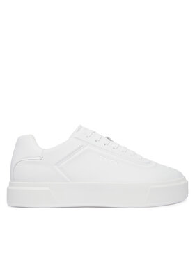 Calvin Klein Calvin Klein Sneakersy Basket Cups Oxf Lup Hf Lth YM0YM01452 Biały