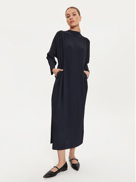Max Mara Leisure Max Mara Leisure Kleid für den Alltag Faraone 2426626067 Dunkelblau Relaxed Fit