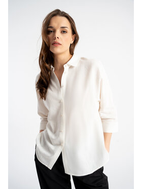 CLICK CLICK Πουκάμισο 10-6889 Λευκό Comfortable Fit