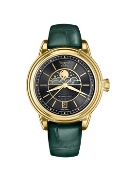 Aviator Aviator Zegarek V.1.33.1.344.4GR Zielony