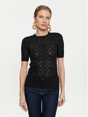 Guess Guess Pullover Belle W4GR15 Z36O0 Schwarz Regular Fit