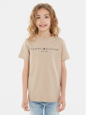 Tommy Hilfiger Tommy Hilfiger T-shirt Essential KS0KS00397 Beige Regular Fit