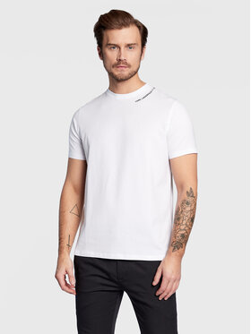 KARL LAGERFELD KARL LAGERFELD T-Shirt 755058 524221 Biały Regular Fit