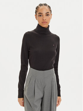 Tommy Hilfiger Tommy Hilfiger Поло WW0WW43211 Черен Regular Fit