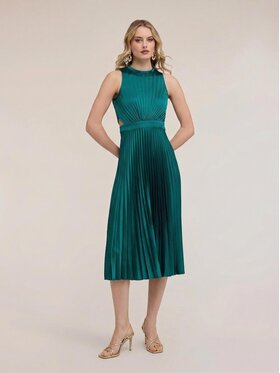 Motivi Motivi Vestito da giorno 7086Q003518N015 Verde A-Line Fit