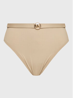 MICHAEL Michael Kors Spodnji Del Bikini Solids Belted MM2F586 Zelena