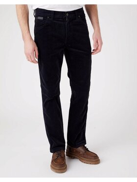 Wrangler Wrangler Spodnie materiałowe TEXAS SLIM Niebieski Slim Fit