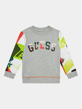 Guess Guess Суитшърт N4RQ02 KA6R3 Сив Regular Fit