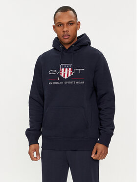 Gant Gant Bluza Archive Shield 2047082 Granatowy Regular Fit