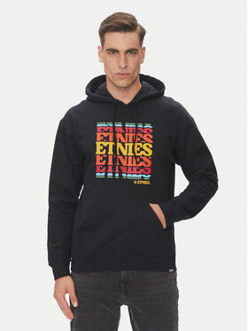 Etnies Etnies Sweatshirt Retro Stack 4130004134 Schwarz Regular Fit