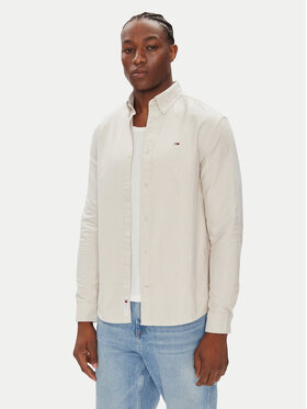 Tommy Jeans Tommy Jeans Koszula DM0DM21298 Beżowy Regular Fit