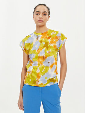 Marella Marella T-shirt Zum 2413941022 Multicolore Regular Fit