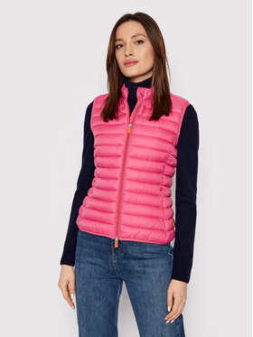 Save The Duck Save The Duck Gilet D85310W GIGA14 Rose Regular Fit