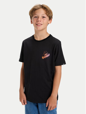 Quiksilver Quiksilver Tričko Ev Star Ride EQBZT04900 Čierna Regular Fit