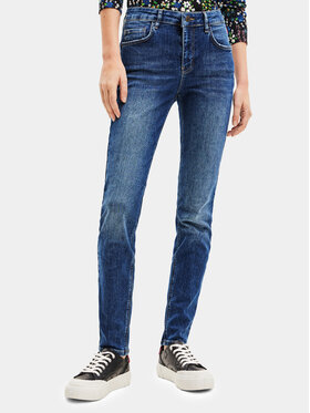 Desigual Desigual Jean 23WWDD90 Bleu Skinny Fit