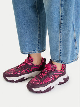 Versace Jeans Couture Versace Jeans Couture Sneakersy 79VA3SVG Bordowy