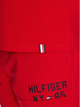 Tommy Hilfiger Majica Graphic MW0MW30444 Rdeča Regular Fit