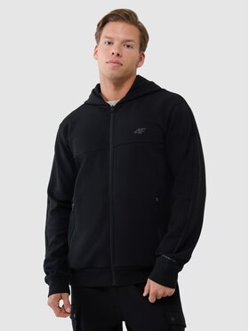 4F 4F Felpa 4FWSS25TSWSM1537-20S Nero Regular Fit
