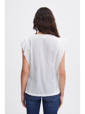 ICHI ICHI Camicia 20120848 Bianco Classic Fit