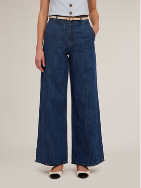 Motivi Motivi Jeansy P532Q103786N024 Niebieski Over Fit