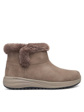 Skechers Skechers Lumesaapad Waterproof Relaxed Fit: On-The-GO Stellar - Cozy Step 144745/DKTP Tumepruun