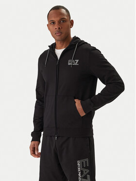 EA7 Emporio Armani EA7 Emporio Armani Majica dugih rukava 7M001314 AF13512 Crna Regular Fit