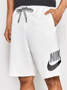 Nike Nike Pantaloni scurți sport Sport Essentials DM6817 Alb Loose Fit