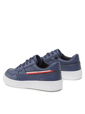 Tommy Hilfiger Tenisice Stripes Low Cut Lace-Up Sneaker T3X9-32848-1355 S Tamnoplava