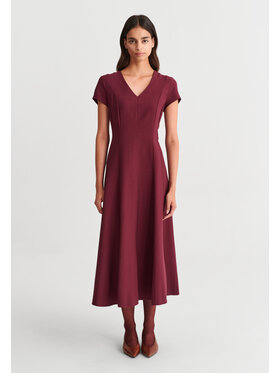 TATUUM TATUUM Sukienka codzienna NORIKAE Czerwony Flare Fit
