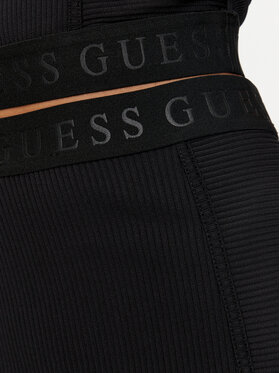 Guess Suknja Olovka Emi W4YD61 KC2E2 Crna Slim Fit