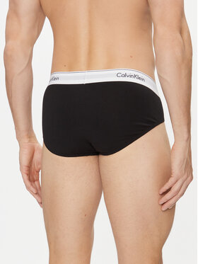 Calvin Klein Underwear Set Od 3 Para Muških Slip Gaća 000NB2379A Crna