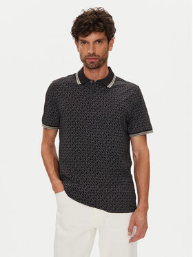 Michael Kors Michael Kors Polo CS550V85KS Czarny Regular Fit