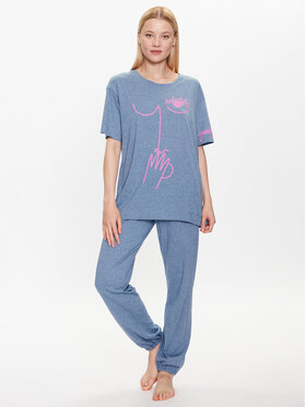 Triumph Triumph Піжама 10214839 Cиній Relaxed Fit